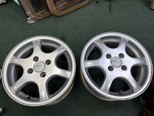 caravan 2 X Pair Of alloy wheel Wheels 14", 4 stud