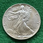 1987 American Silver Eagle - BU - 1 oz .999 Fine Silver!