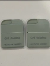 GN Resound, Beltone, Jabra, Mic Filter - Vivia & Savi Hearing Aids - 2 Packs.