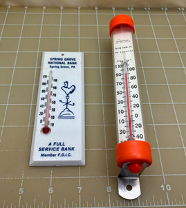 Judd's Lot of 2 Very Nice Outdoor Thermometers