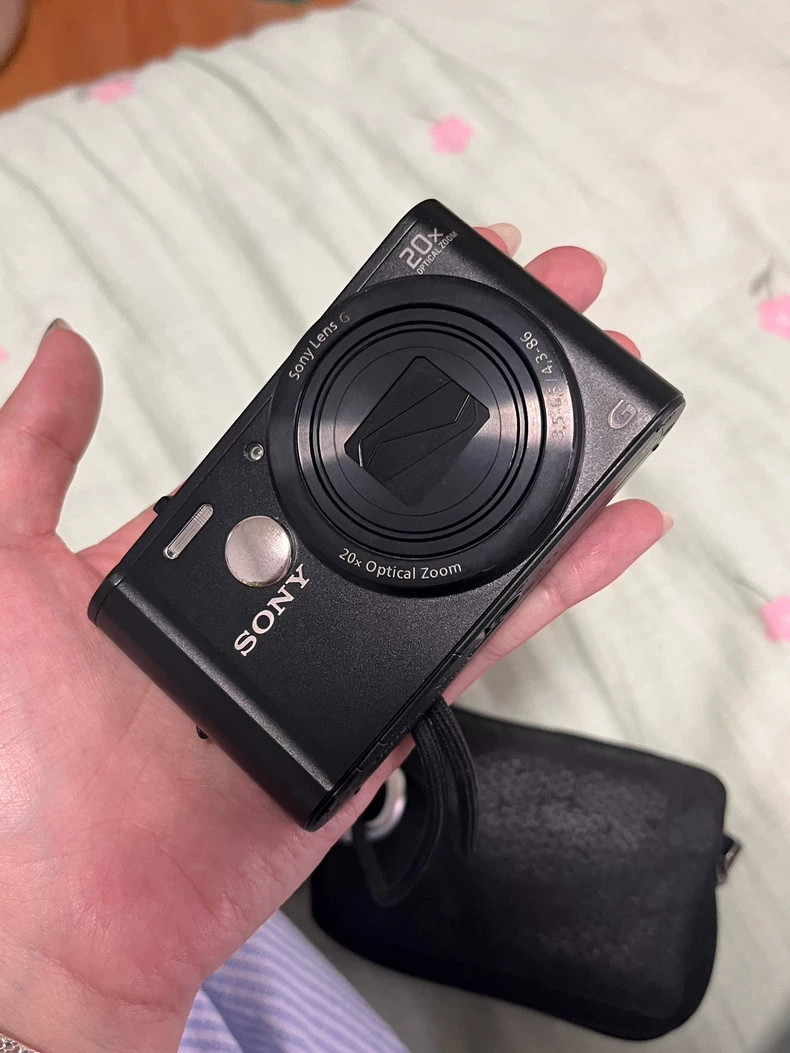 SONY Cyber-shot DSC-WX300 black 18.2MP 20x Zoom Compact Digital