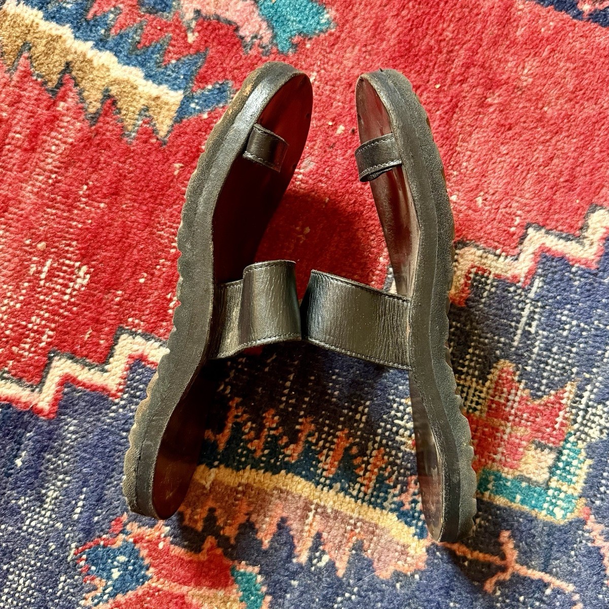 JUTTA NEUMANN New York - Hermes Brown Leather Sandals - Birk Sole