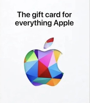 50$ Apple Gift Card - App Store, Itunes, Iphone, Ipad, Air pods (eGift)