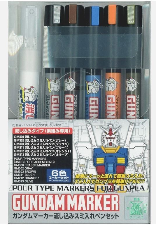 [UK Dispatch] GSI Creos GUNDAM - Gundam Marker GMS-122 Pour Type Markers Set