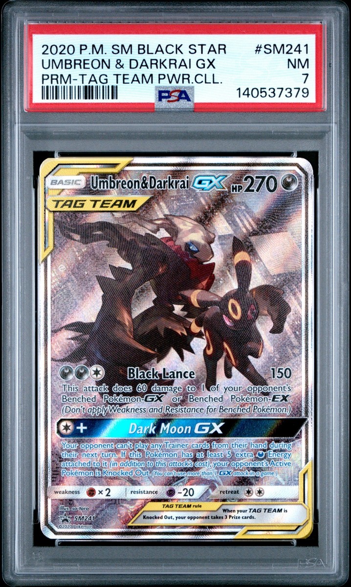 Umbreon & Darkrai GX SM241 Sm Holo for sale online | eBay