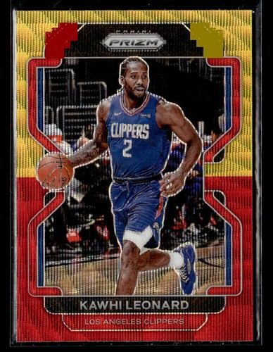 Kawhi Leonard [Gold Prizm] #71 2021 Panini Prizm card