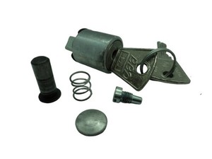 Lambretta GP Ignition Switch & Toolbox Steering Lock Set With Common Keys