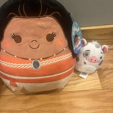 NWT Squishmallows Official Kellytoy 11 Inches Moana and Pua With Tag