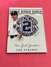 2020 Topps Update - Jeter Final Season Commemorative Patches Joe Girardi #JFP-JG