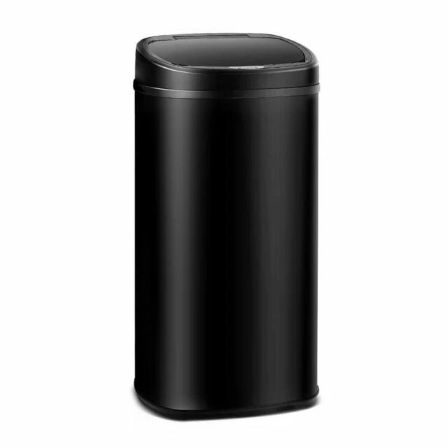 Black Household Rubbish Bins