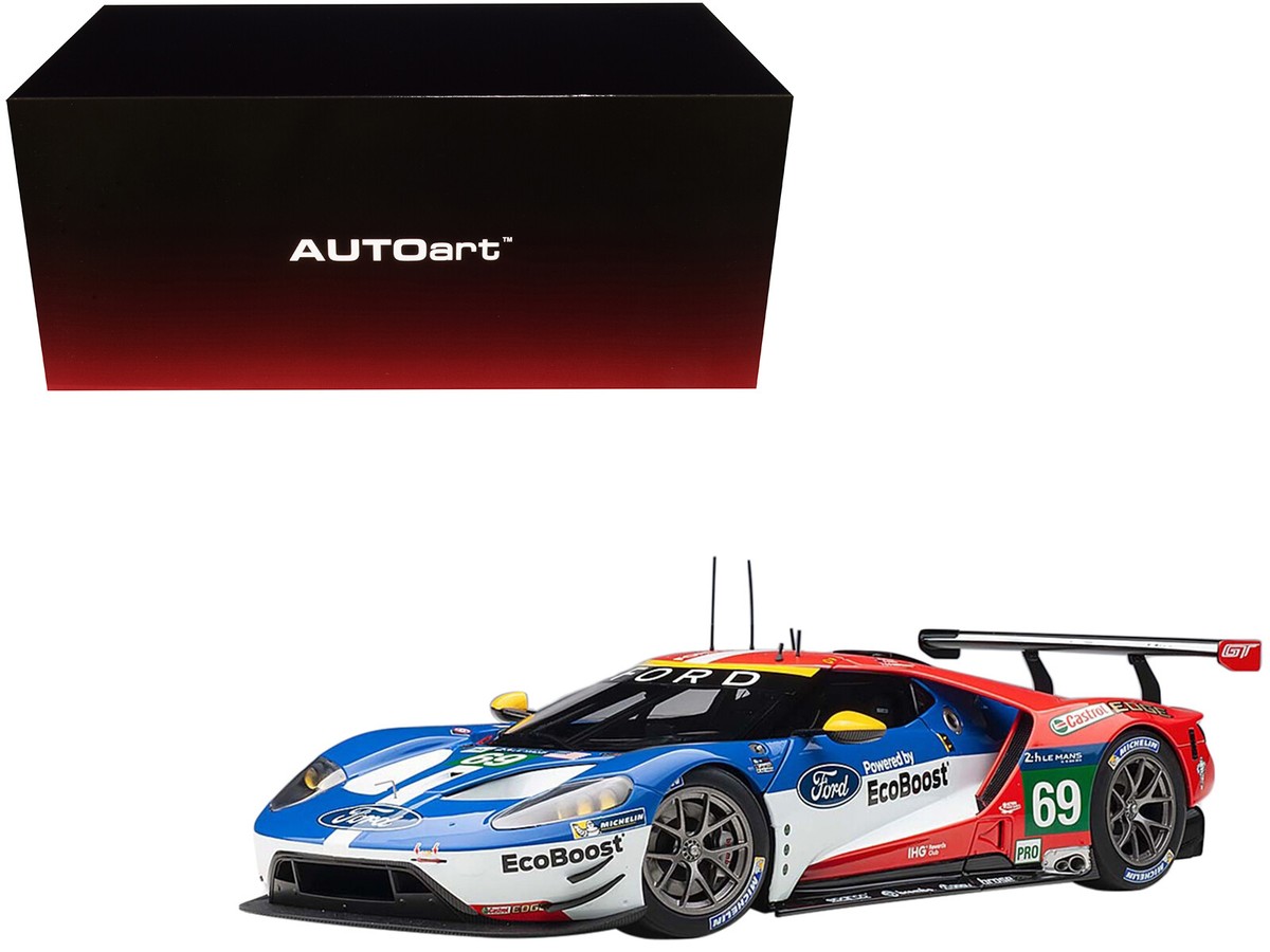 AUTOart 1/18 フォード GT 2016 #69 ル・マン24時間レース LMGTE Proクラス3位 完成品 81612 AUTOart 1&frasl;18 フォード GT 2016 #66 ル・マン24時間レース LMGTE Pro