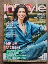🌸🌸  IN STYLE 3-2024 ANNE HATHAWAY  Elle Fanning, Magazine  Germany