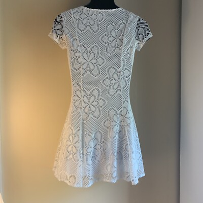 Womens Rag American Rag White Lace Dress Size XS | eBay