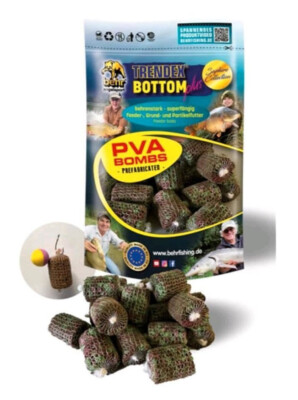 Behr PVA Bombs, 20 Stück - in 9 ver. Aromen erhältlich - Angeln - Partikel