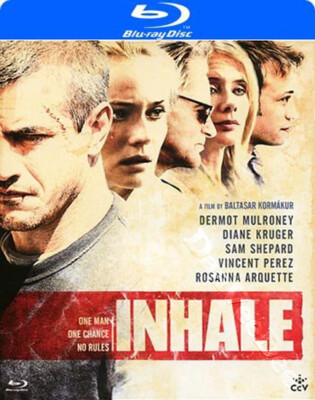 Inhale NEW Blu-Ray Disc Baltasar Korm�kur R. Arquette