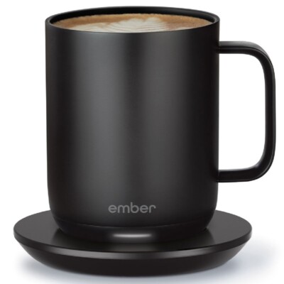 Ember Ceramic Mug2 (295 ml) mit Temperaturregelung Kaffeebecher schwarz