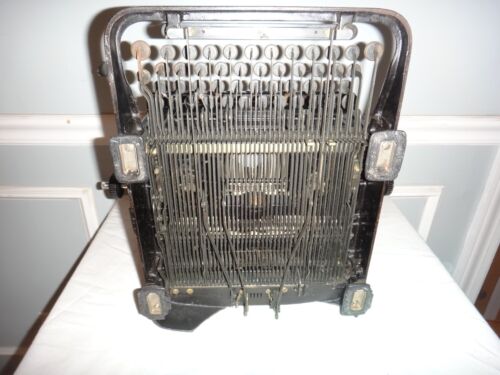 Antique Typewriter L C Smith & Corona Super Speed Silent #12 Wide Carriage 1938 - Picture 10 of 11