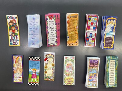 Fun Cute Magnet Bookmarks - Vintage Page Huggers - 90s Christian Collectables