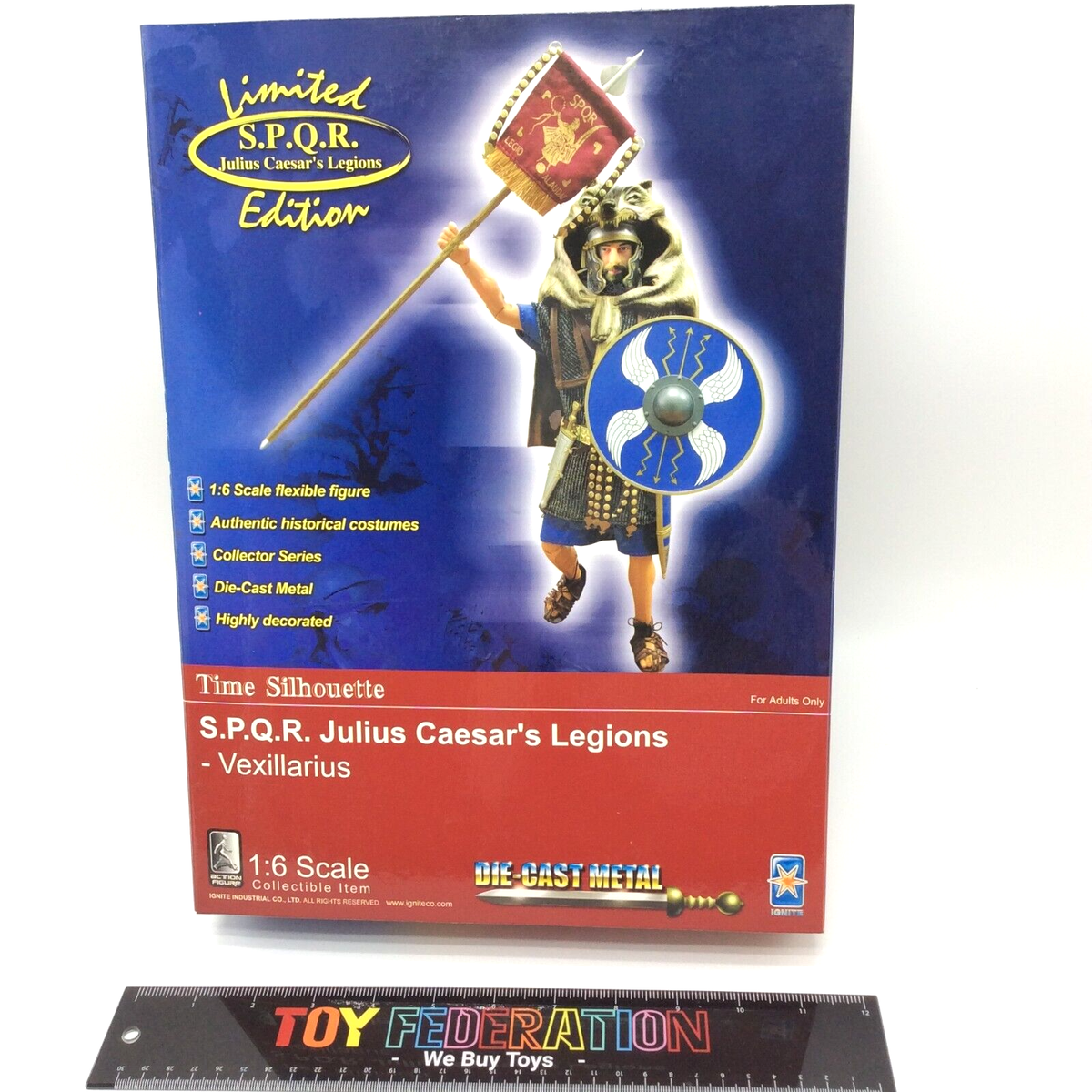 Ignite Time Silhouette Roman SPQR Julius Caesar's Legions