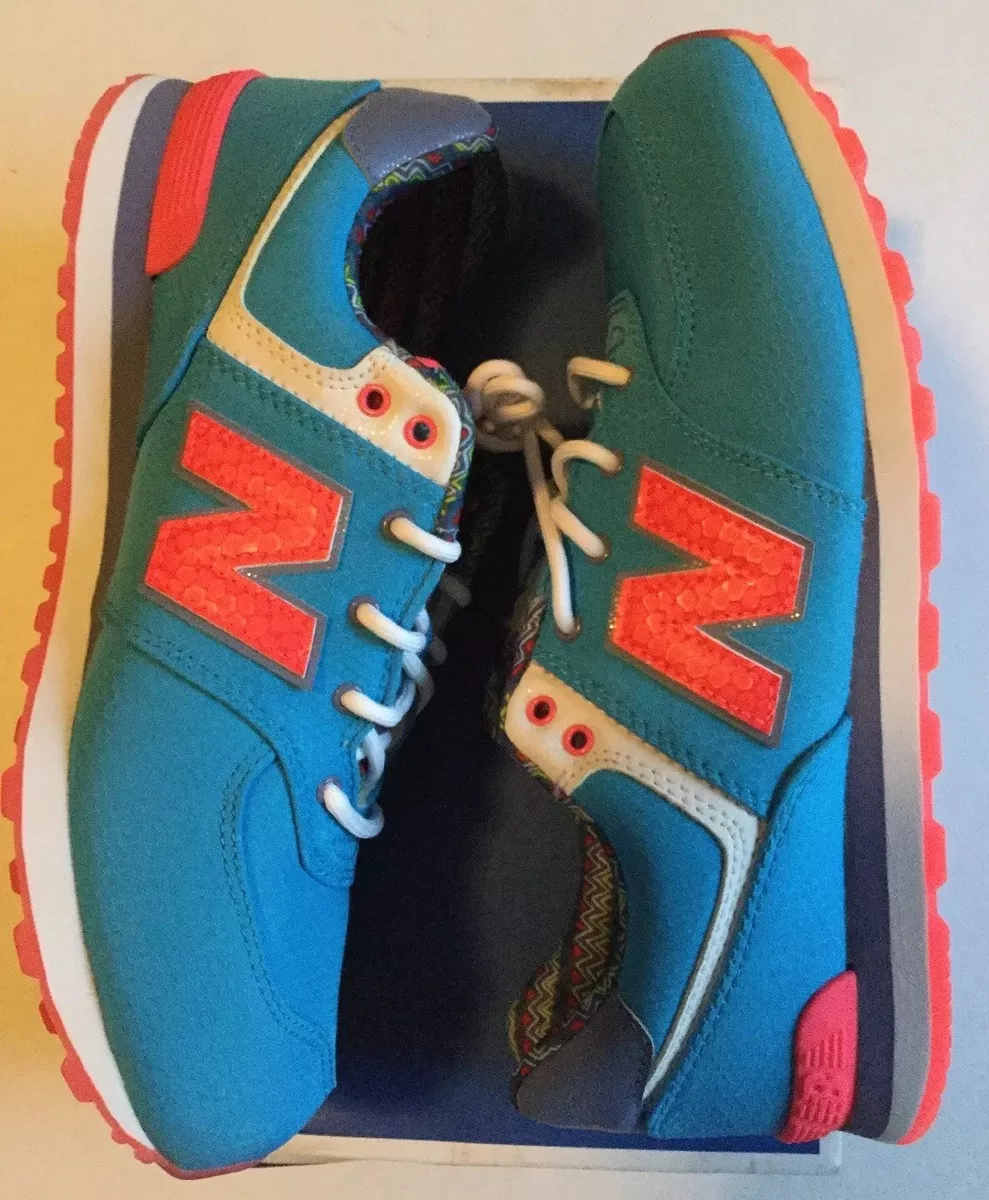 New balance 574 cheap azul y rosa