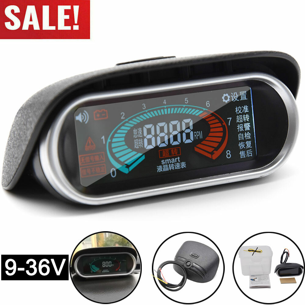 Inductive Tachometer Digital Laser Tachometer - Non-Contact Handheld 2. ...