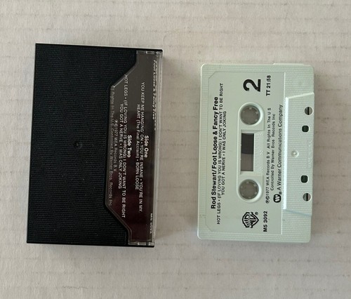 ROD STEWART Foot Loose and Fancy Free Cassette Tape VG+ Pop Classic Rock - Picture 8 of 9