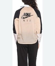 Nike Air Womens Full Zip Running Windbreaker Jacket CJ1874-287 Women M Light H9