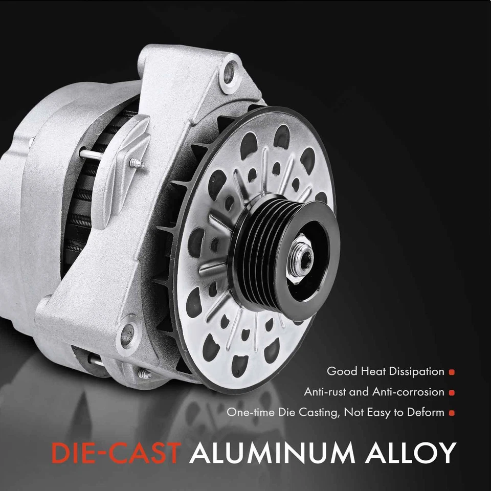 Alternador para Chevrolet P30 GMC P3500 1996-1999 145A 12V CW polea de 6 ranuras Foto 4 de 4