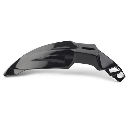 For Honda Suzuki Yamaha 1X Black Motorcycle Dirt Bike Front Fender Mudguards - Picture 7 of 10