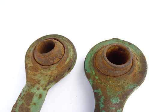 2 x Hubstrebe Hubspindel (verbogen beschädigt) vom MAN 2L3 Traktor - Bild 4 von 6