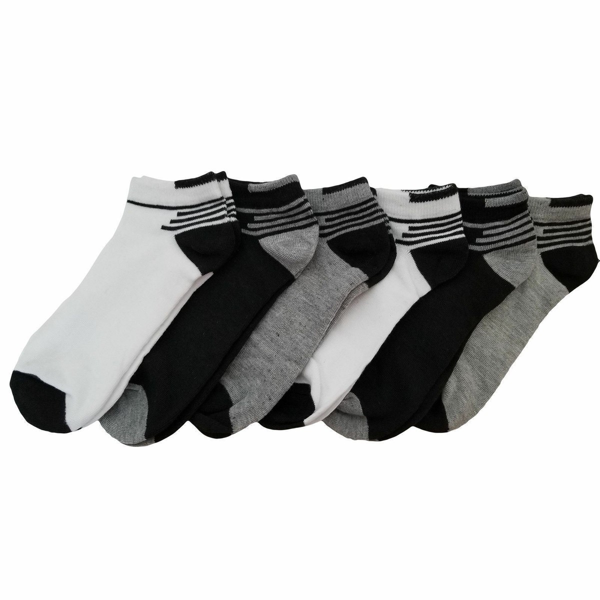 6 Paia Di Calzini Alla Caviglia Imbottiti Da Uomo, Comodi, Traspiranti - Foto 6