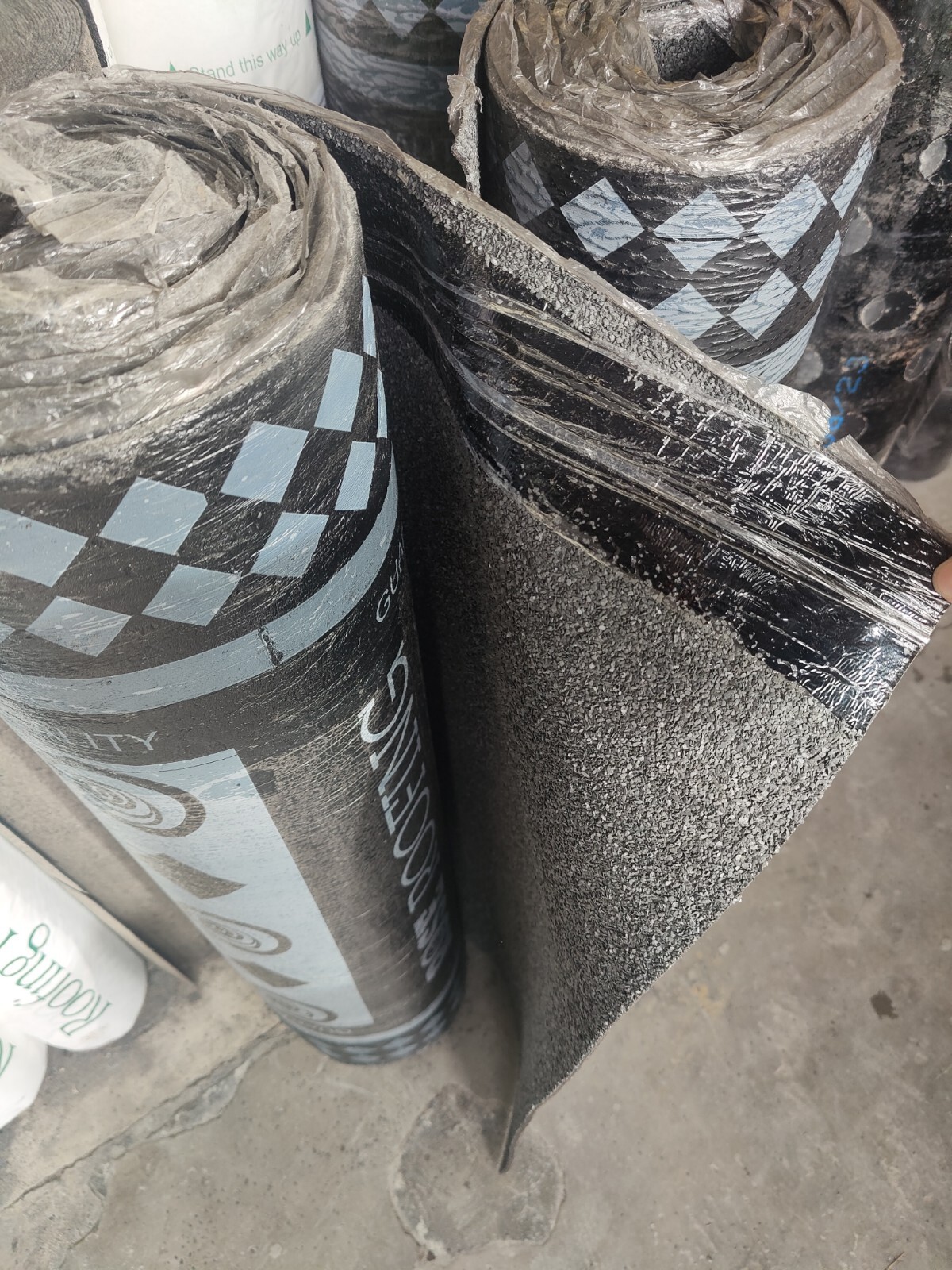 Roof Felt Very Heavy Duty Black Mineral Cap Sheet Rose Roofing 1 2 3 4