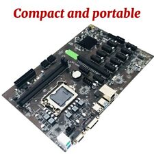 B250 BTC Mining Machine Motherboard 12 PCI-E16X Graph Card SODIMM LGA 1151