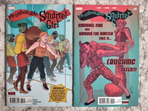 The Unbeatable Squirrel Girl #31-32 Set 1st Print VF/NM Marvel Comics - Picture 1 of 8