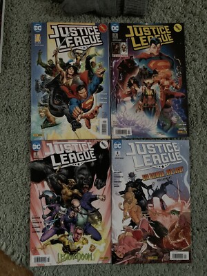 Justice League Heft 1 - 4 (von Scott Synder)
