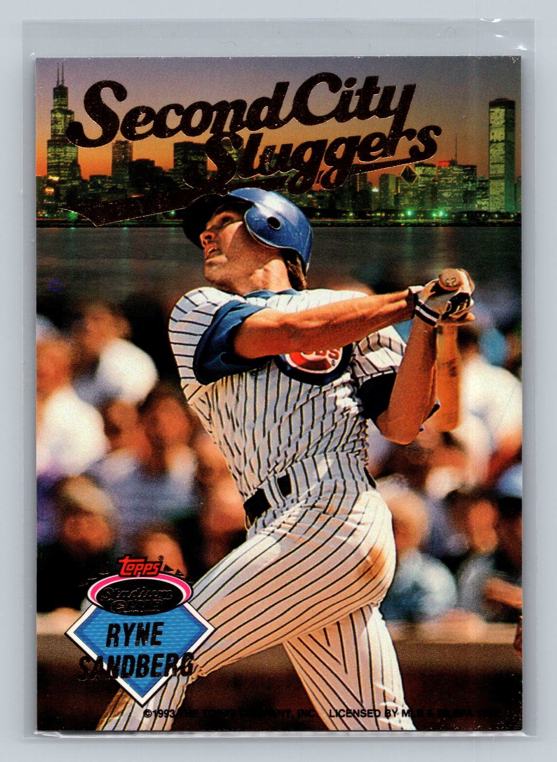 1993 Stadium Club #NNO Ryne Sandberg / Frank Thomas Superstar Duos Members Only