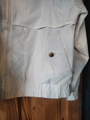 Vintage Gear Harrahs Las Vegas Windbreaker Jacket White Zip Size Small Unisex - Picture 9 of 18