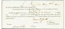New Haven, CT - Paymaster General of the State Of Connecticut $10 Aug. 19, 1864 