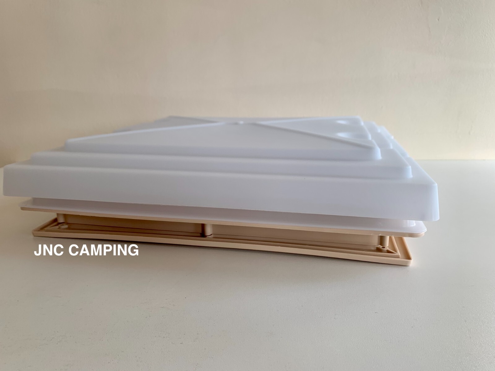 MPK Rooflight Roof Vent Sky Light 320 x 360mm & Flynet Beige Caravan Motorhome