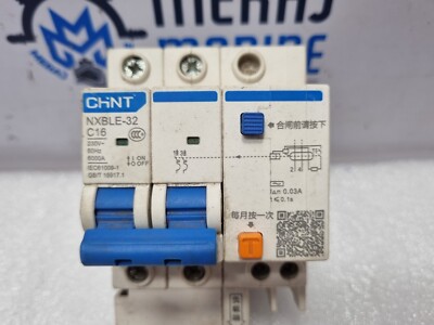 Chint NXBLE-32 Circuit Breaker C16 230V~ 50Hz 6000A | eBay