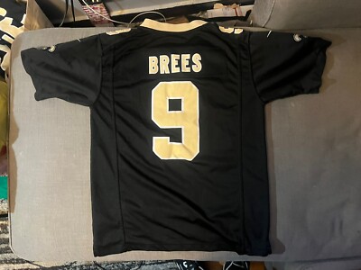Vintage Drew Brees New Orleans Saints  Nike  Stitched Youth L Jersey