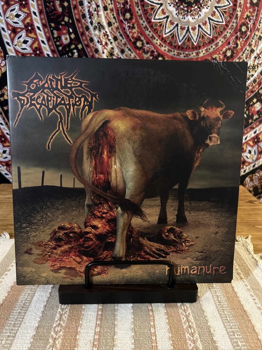 Cattle Decapitation – Humanure - NM/VG+ ~ Insert: NM 2xLP, Etched