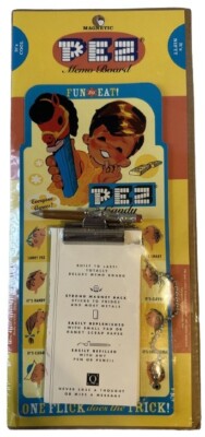 PEZ  MEMO BOARD PAD STATIONERY FACTORY SEALED PACKAGING NEW