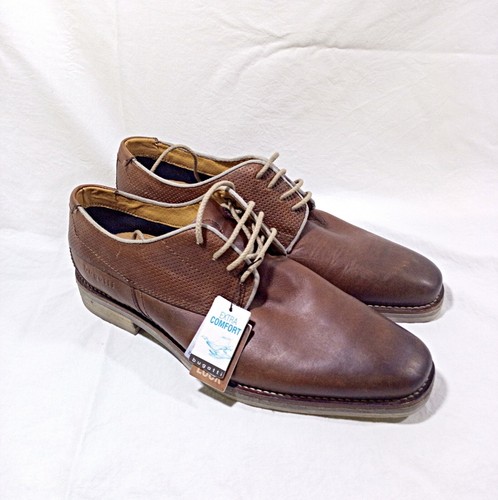 Bugatti Shoes Mens Lace up Brown 
