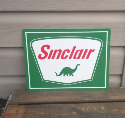 Sinclair Metal Sign gasoline advertising garage shop man cave 9x12'' 50110