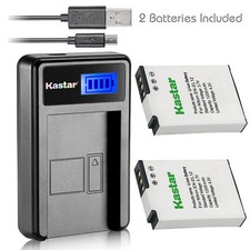 EN-EL12 Battery LCD Slim Charger for Nikon Coolpix S6000 S6100 S6150 S6200