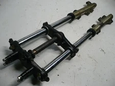 SUZUKI 79 GS1000E GS 1000 E FRONT FORK TUBES SET TRIPLE TREES SUSPENSION OEM 