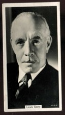 John Sinclair, FILM STARS, Series of Real Photos, 1937, Lewis Stone, #10