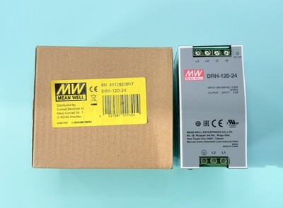   DRH-120-24 120W 24V Single Output Industrial DIN RAIL Power Supply Netzteil
