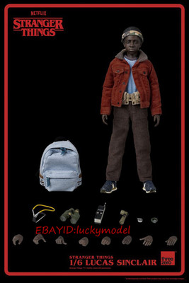 Threezero 3A 1/6 3Z0318 Stranger Things Lucas Sinclair Action Figure In Stock